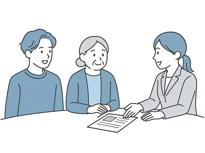 施設紹介の流れ、ご相談